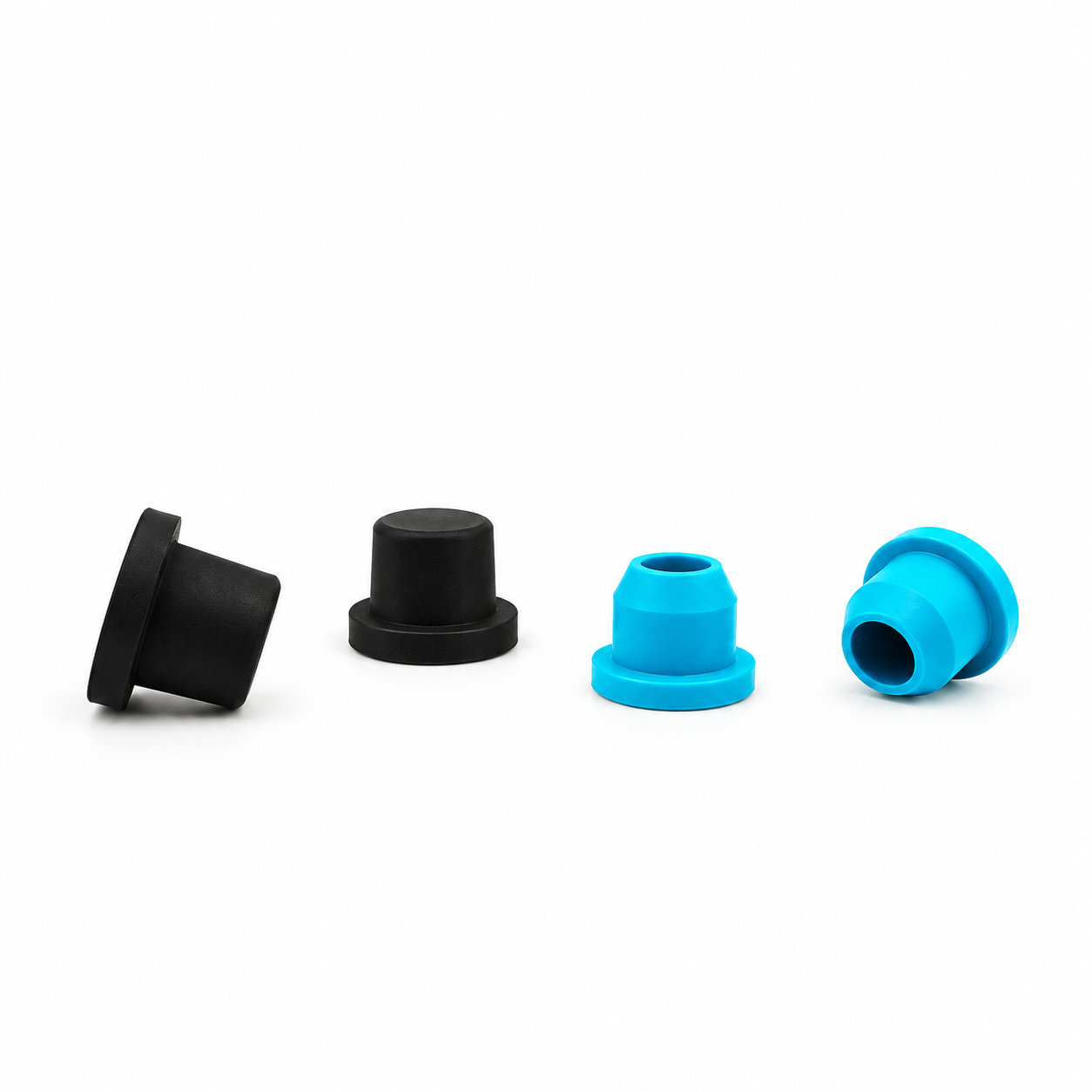 Custom high temperature resistant rubber stoppers silicone plugs