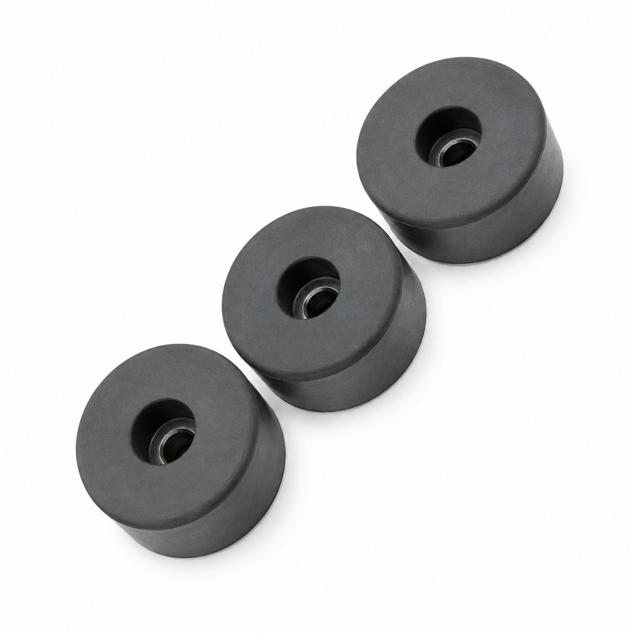Molded electronic devices rubber silicone mount/small damper