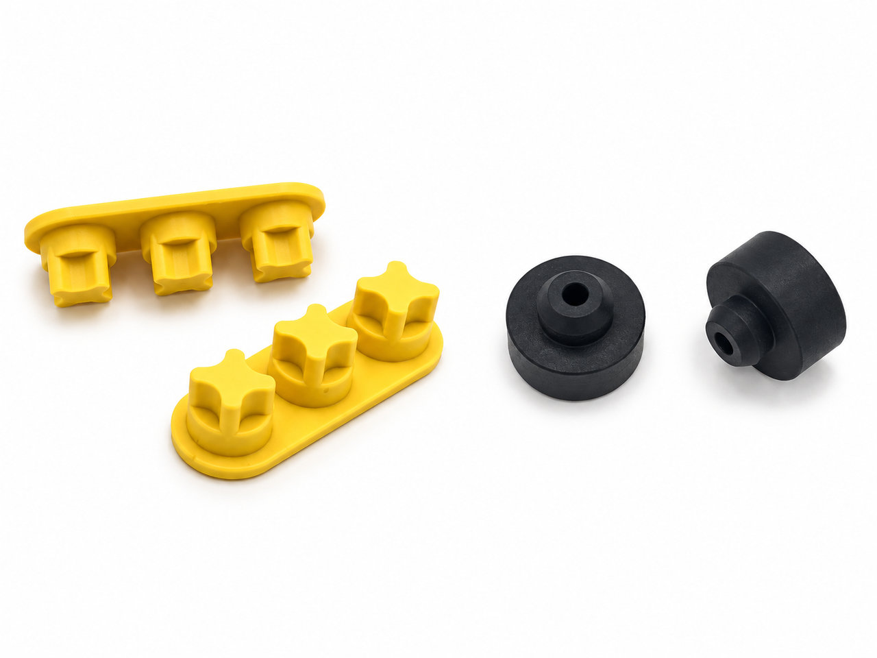 Custom made non-standard rubber stopper for bottle