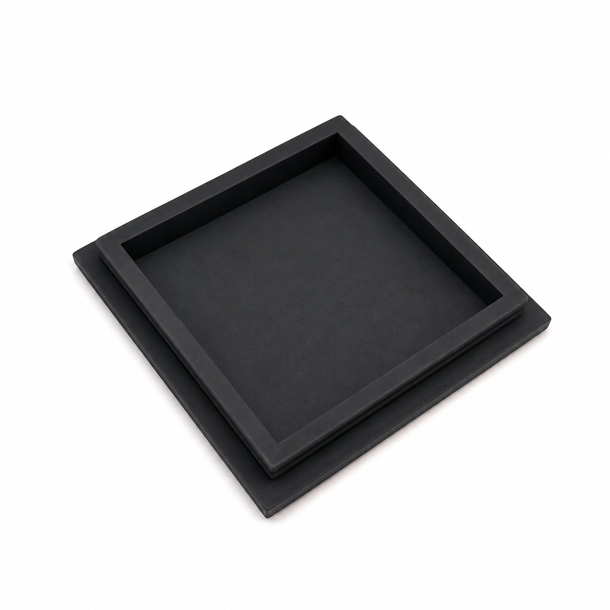 Square rubber cover and silicone rubber caps