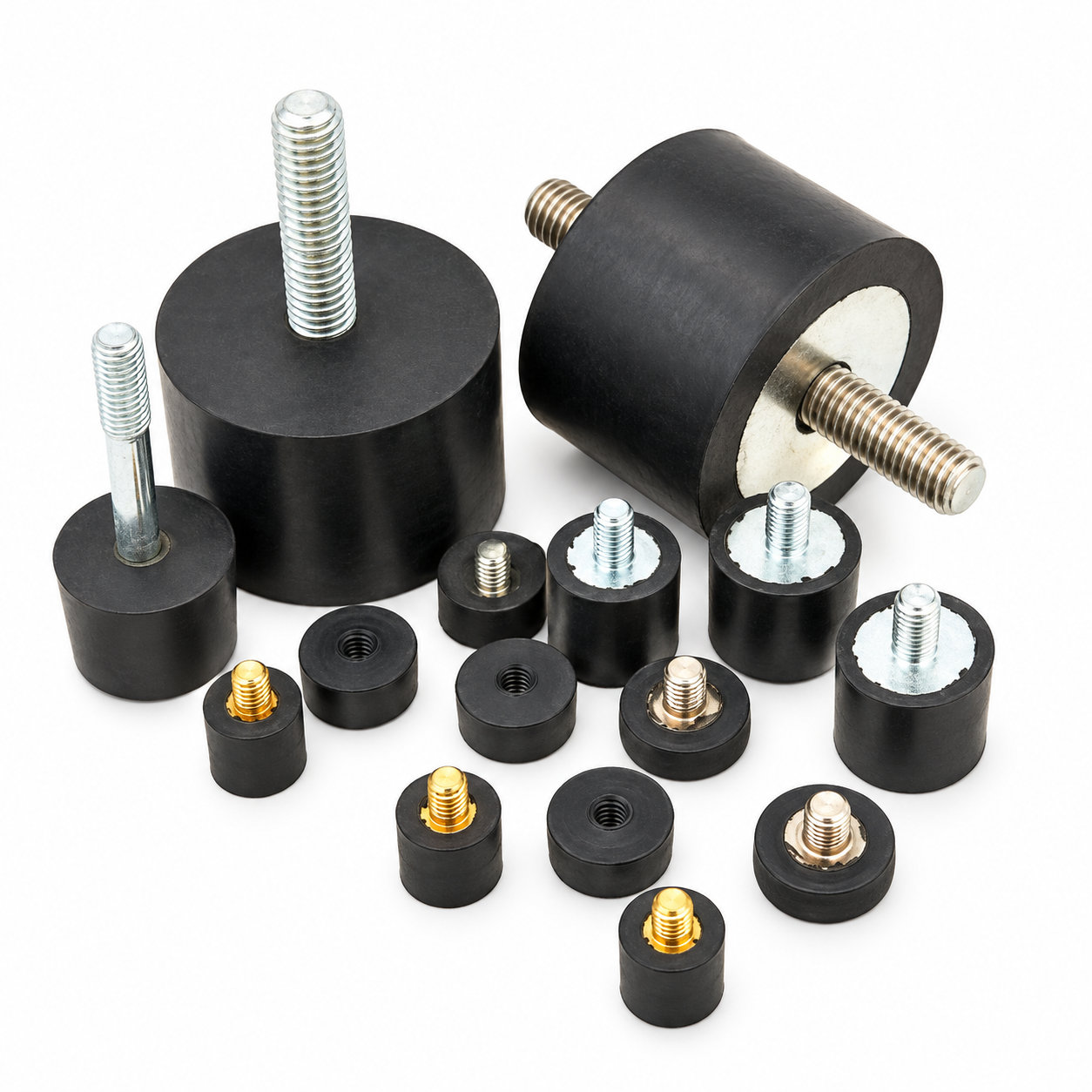 rubber vibration damper/shock-absorber/mount with various sizes