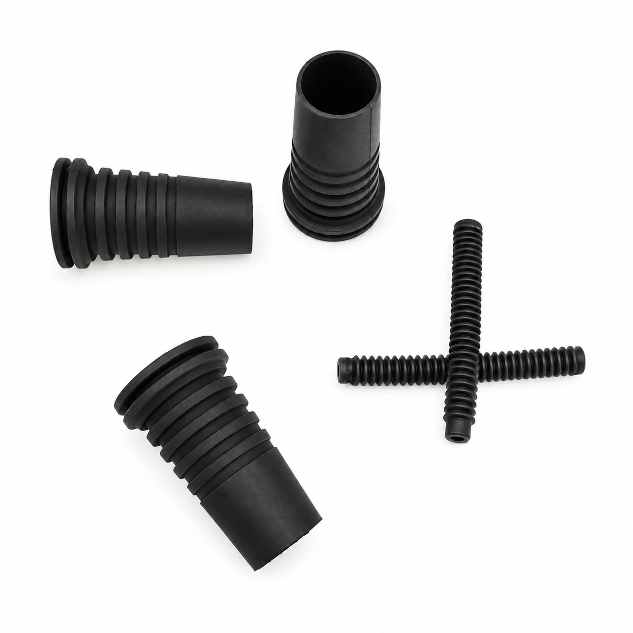 China factory molded silicone rubber neoprene bushings bellows