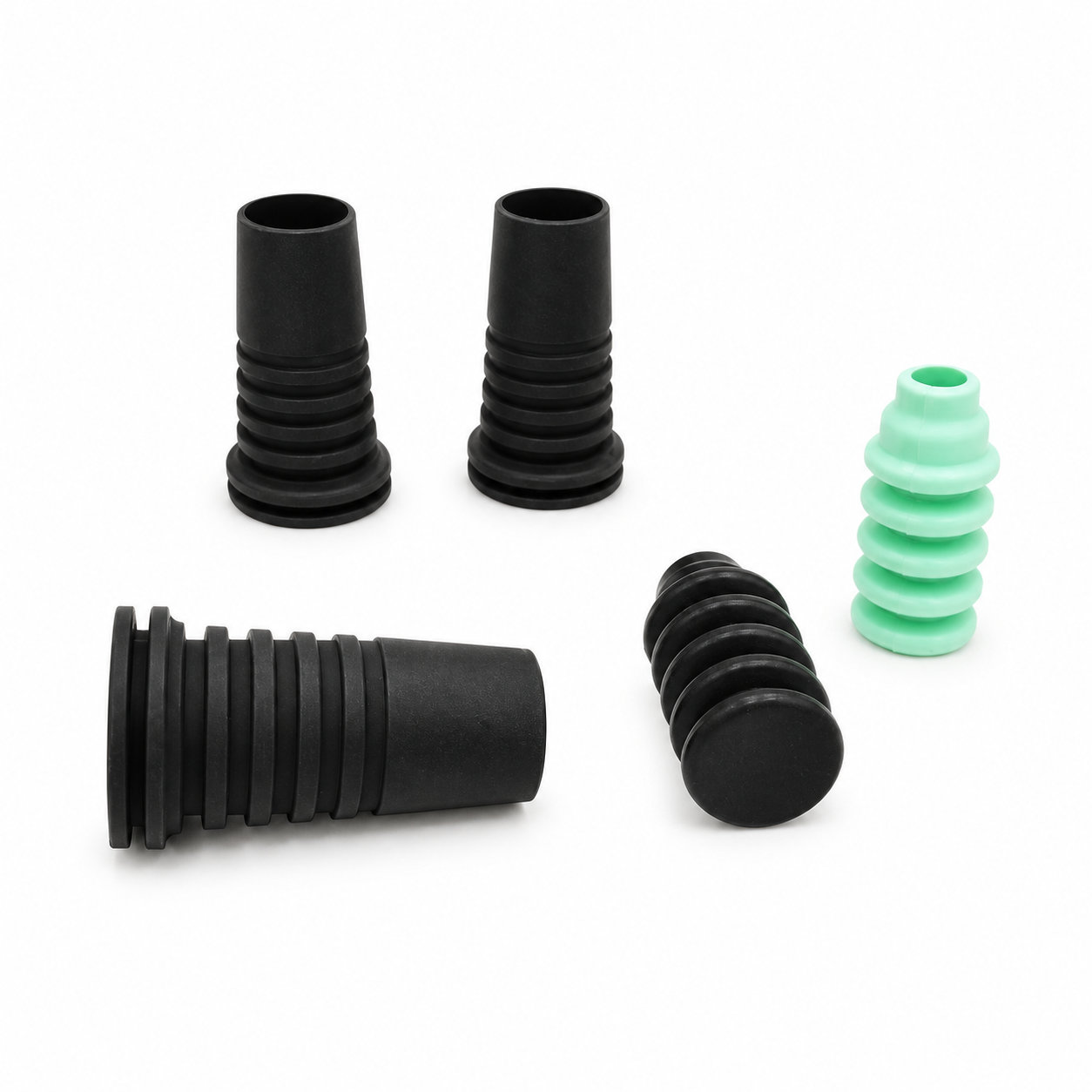 Custom made sleeve rubber silicone bellows cover rubber bellow
