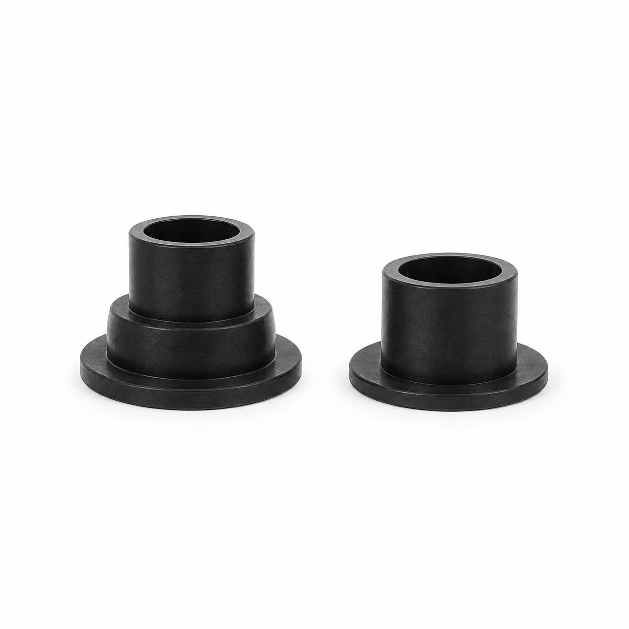 Custom molded hard rubber vibration suspension bushing