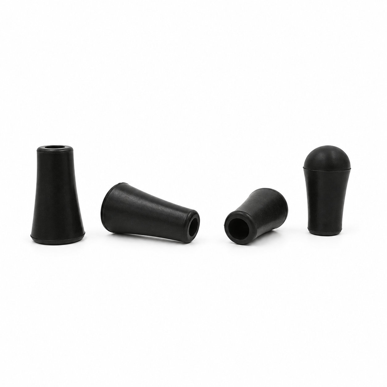 Custom molded automotive shock silicone rubber bushings