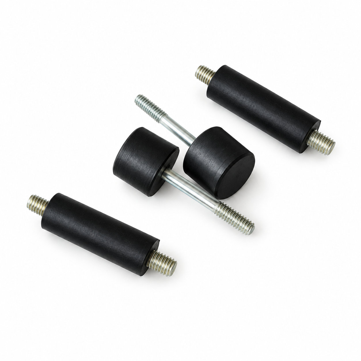 Natural rubber damper/rubber mount for automotive engine