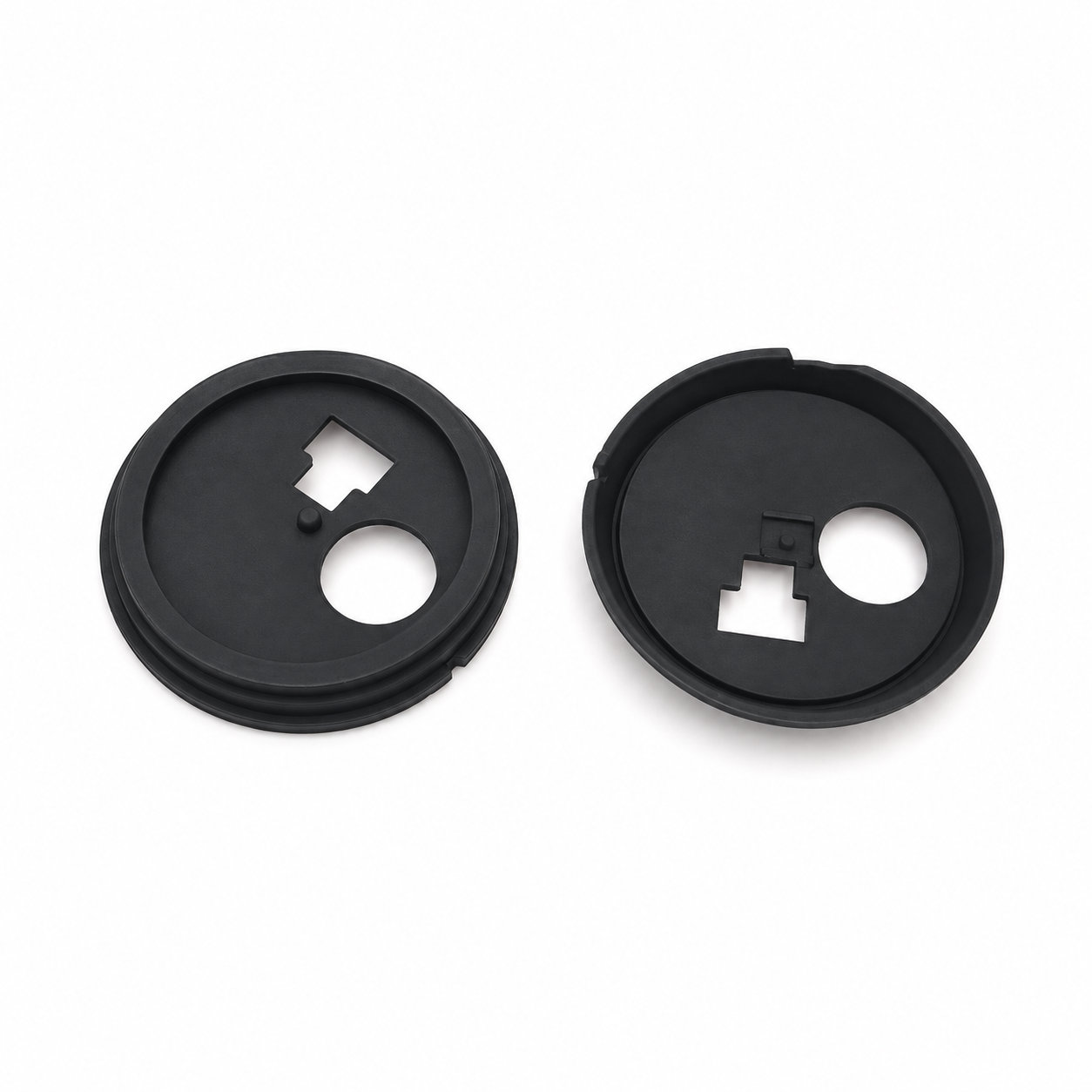 Custom made round silicone rubber dust cap