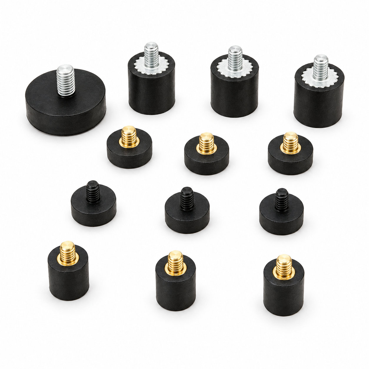 custom molded small rubber damper/small shock-absorber