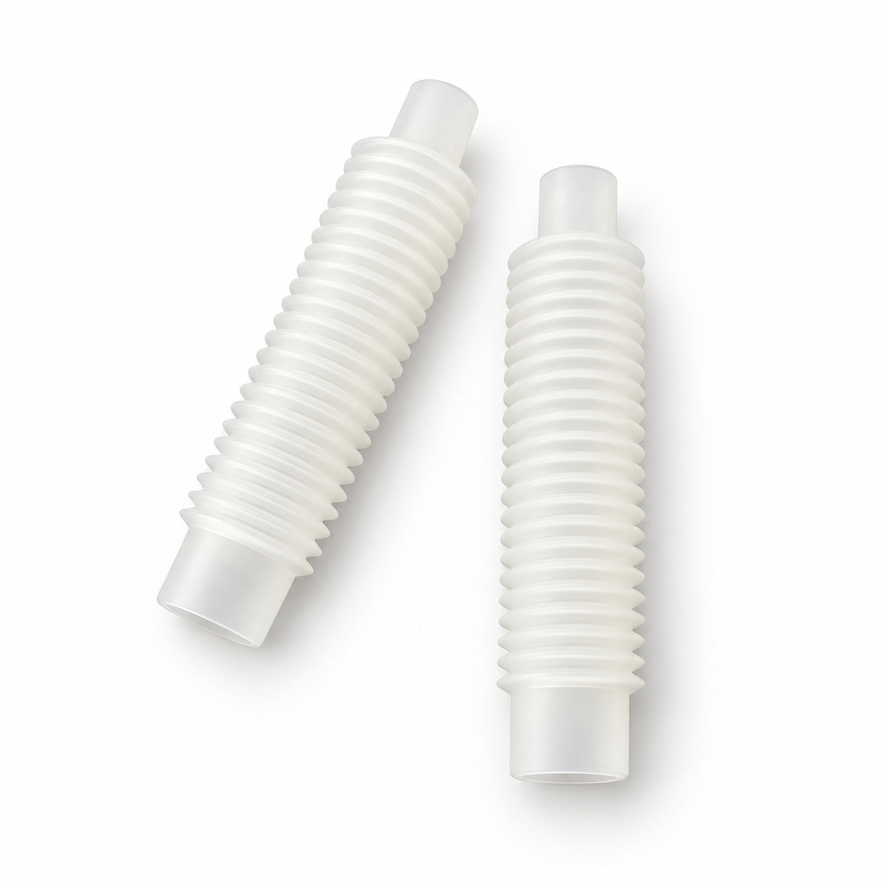 Silicone flanged motor flexible hose round cover rubber bellows