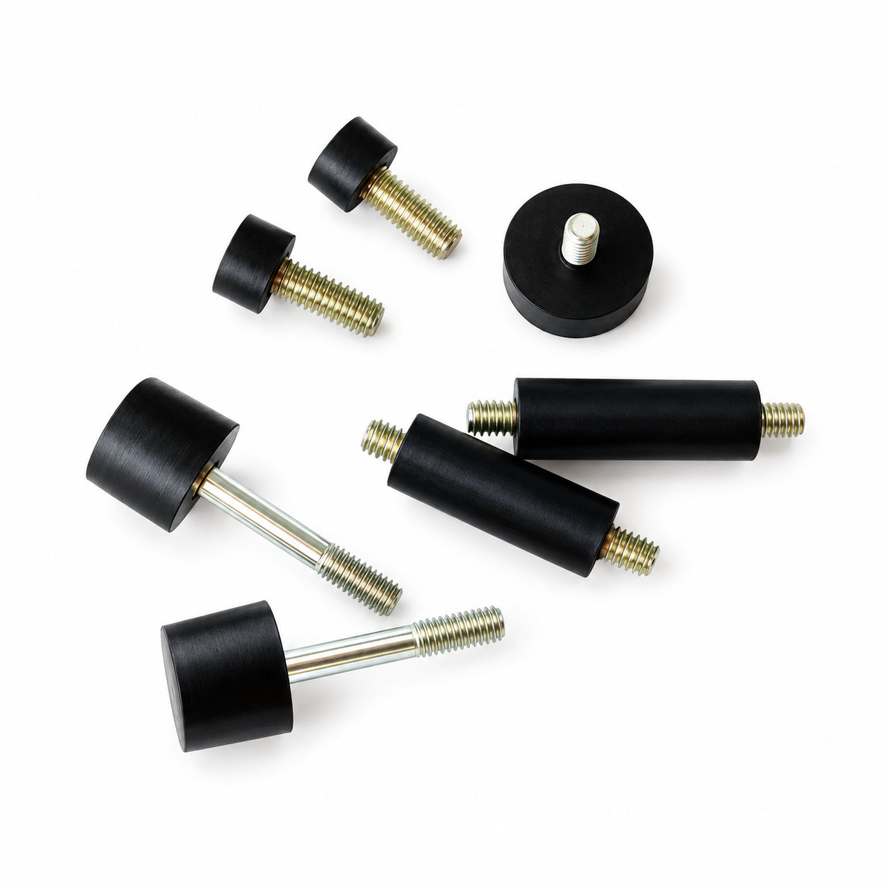 Heat-resistant EPDM rubber mounts for engine anti-vibration