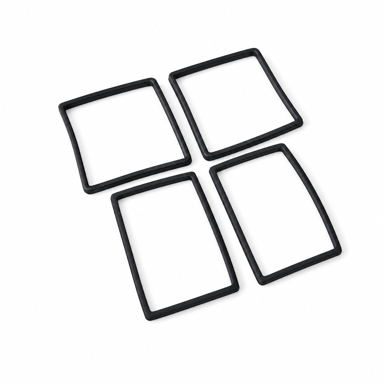Small sizes rubber thin gasket/square sealing rubber washer