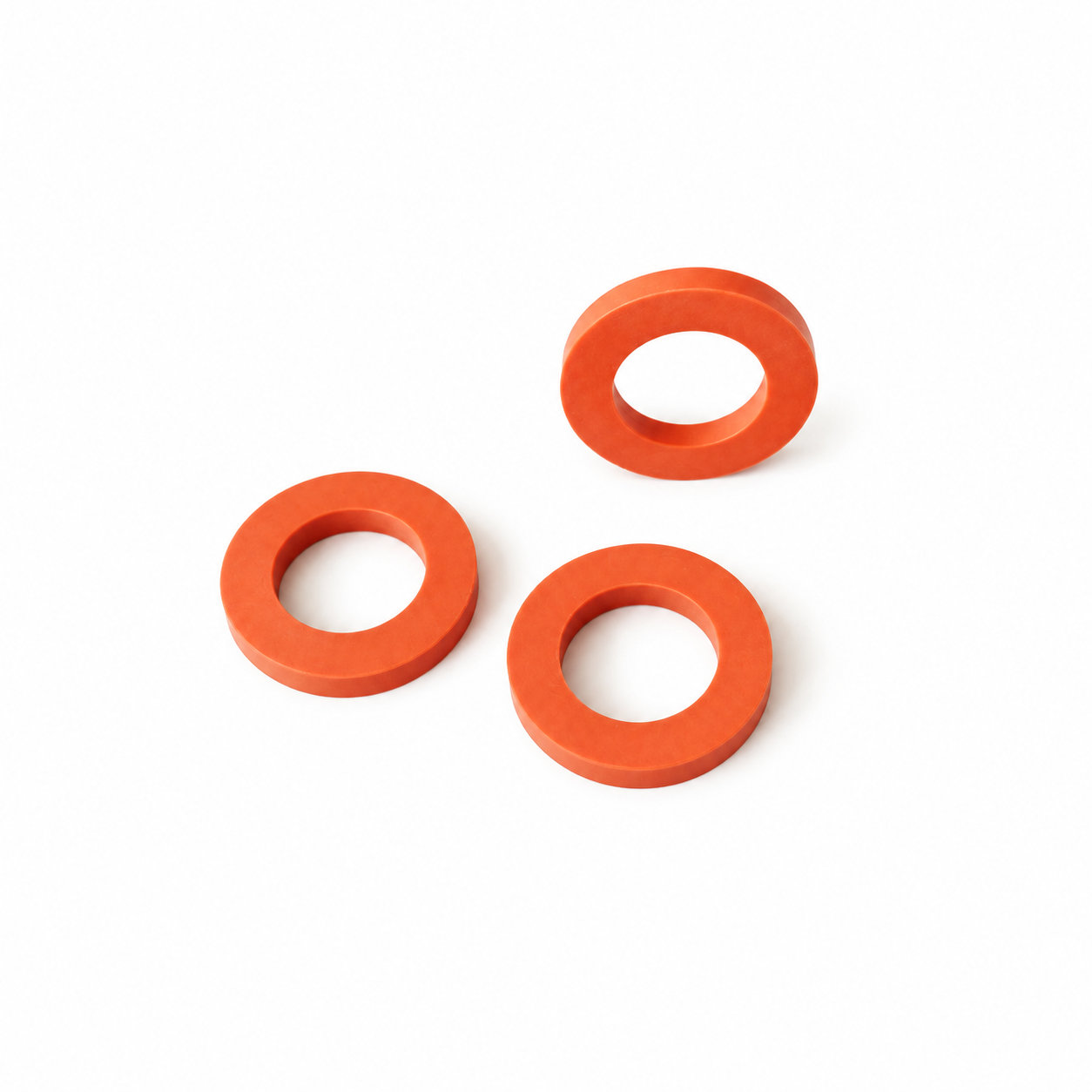 Colorful rubber thick washer/round sealing rubber O-rings