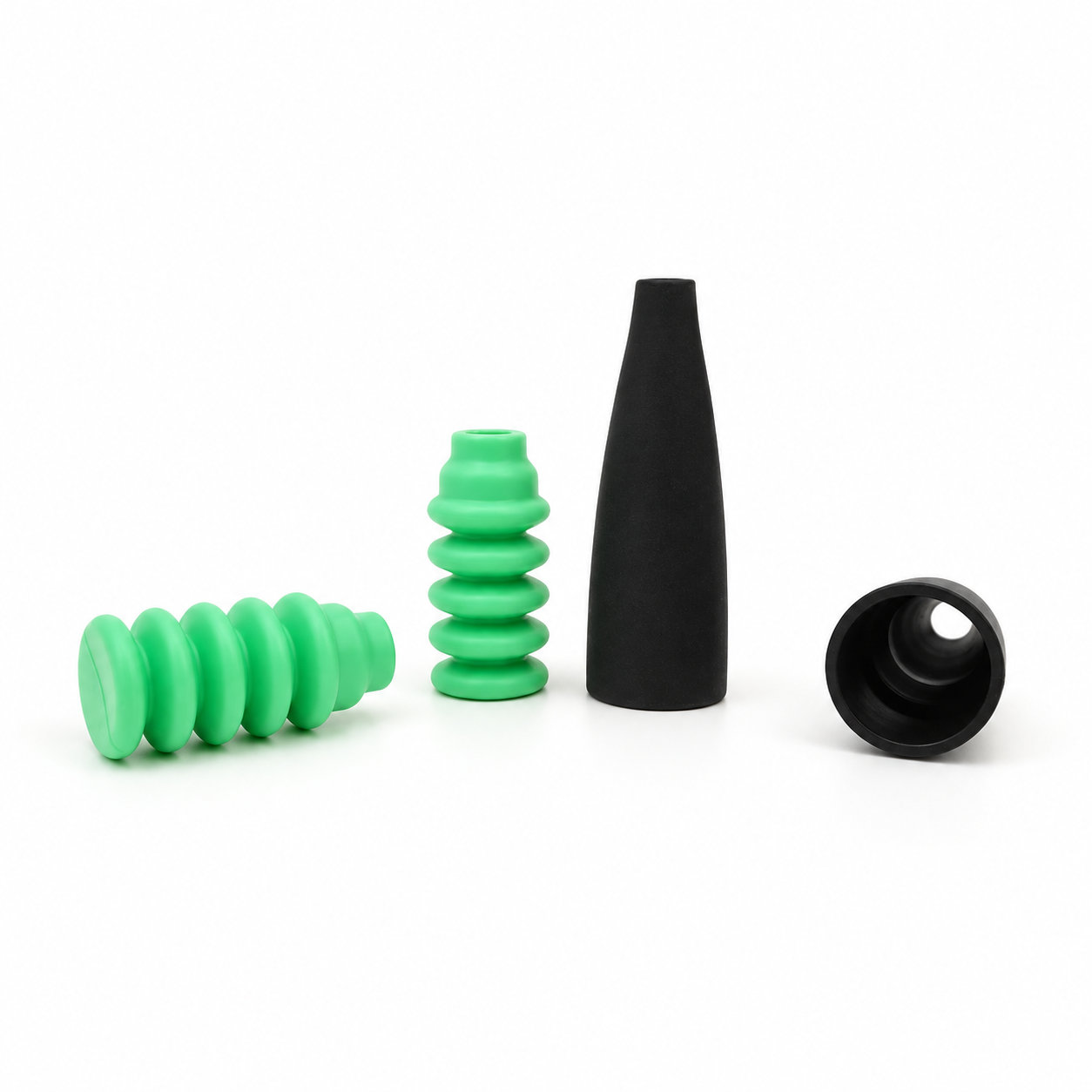 Custom molded silicone NBR rubber dust cover expansion bellows