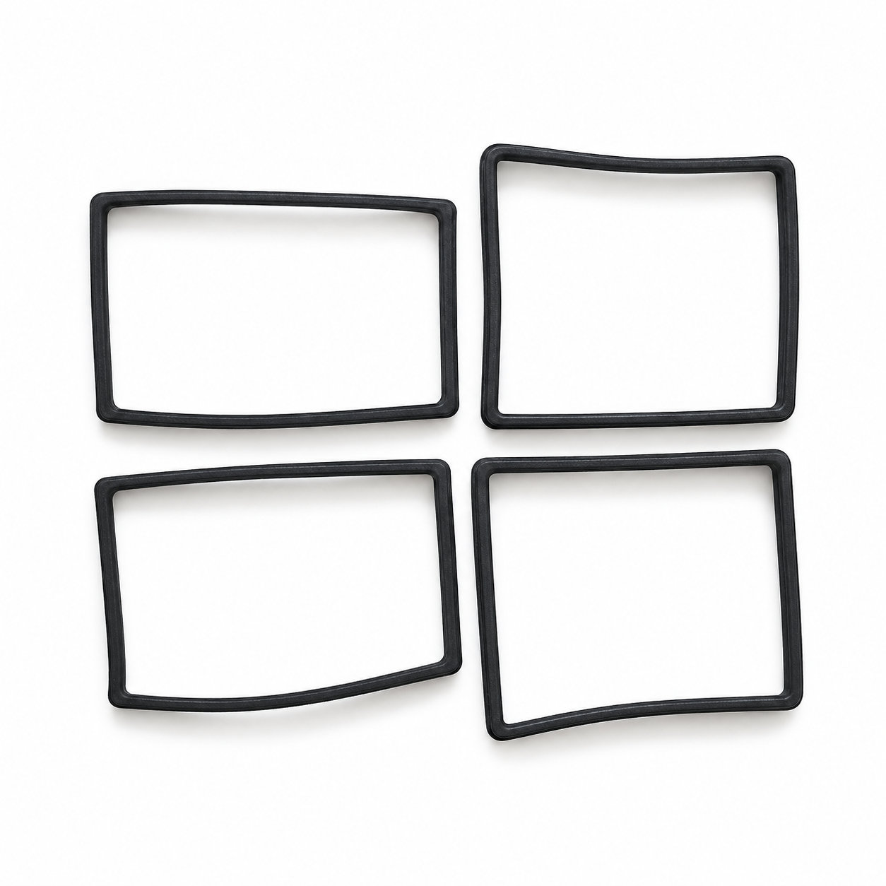 Molded NBR/FKM/Rubber square seal gaskets/washers