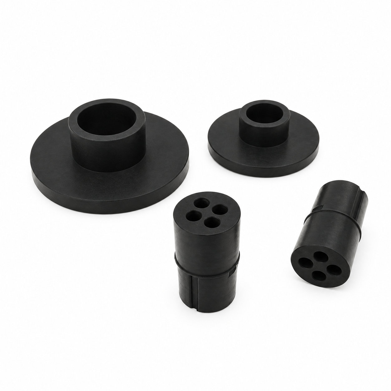 High quality rubber pipe sleeves,small rubber step bushings