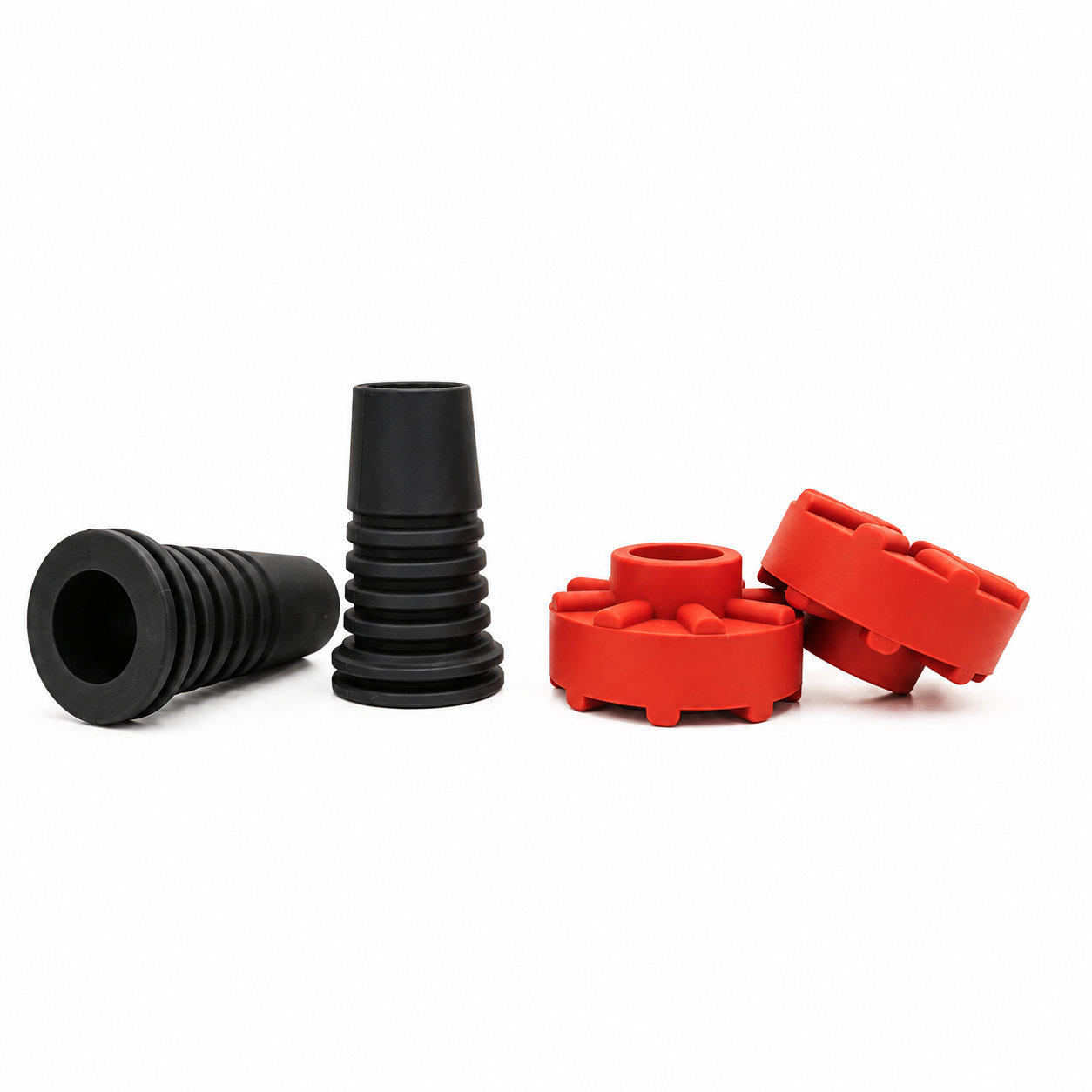 Custom silicone rubber bellows automotive rubber boot dust cover