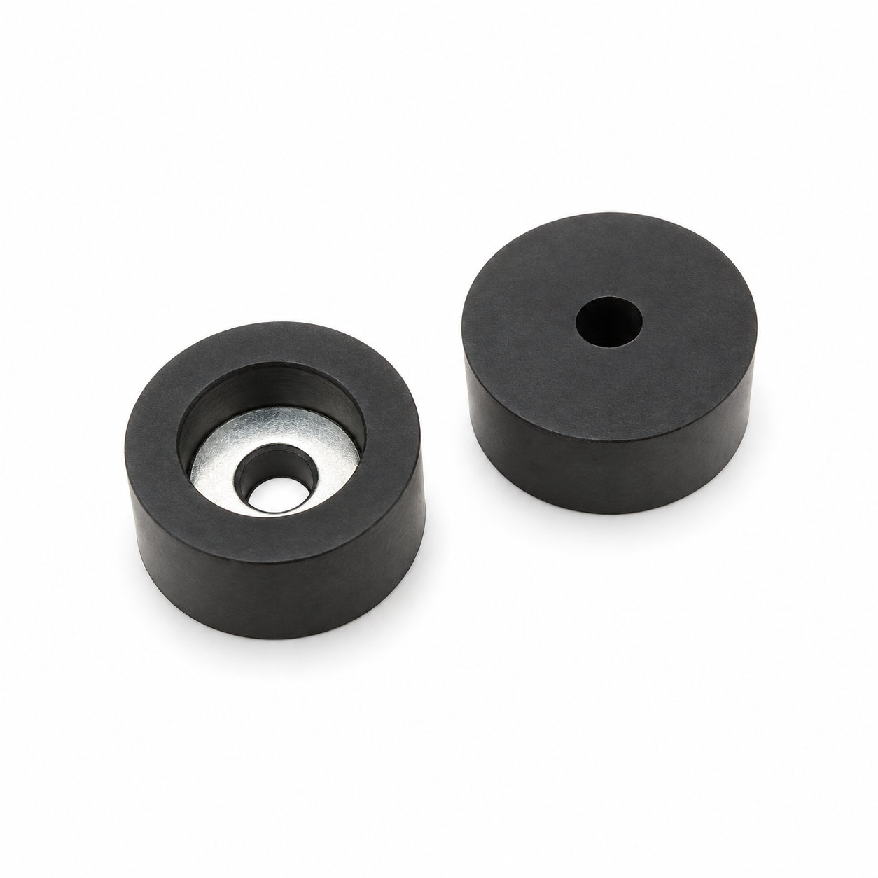 Molded rubber feet/rubber bumper for devices protection