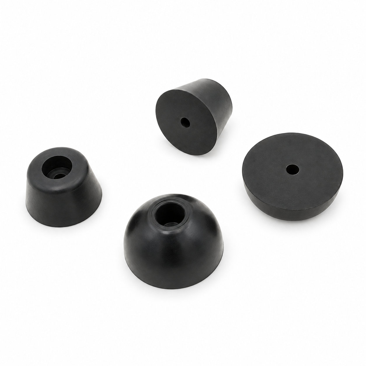 Heat-resistant rubber bumper/industrial rubber mount feet