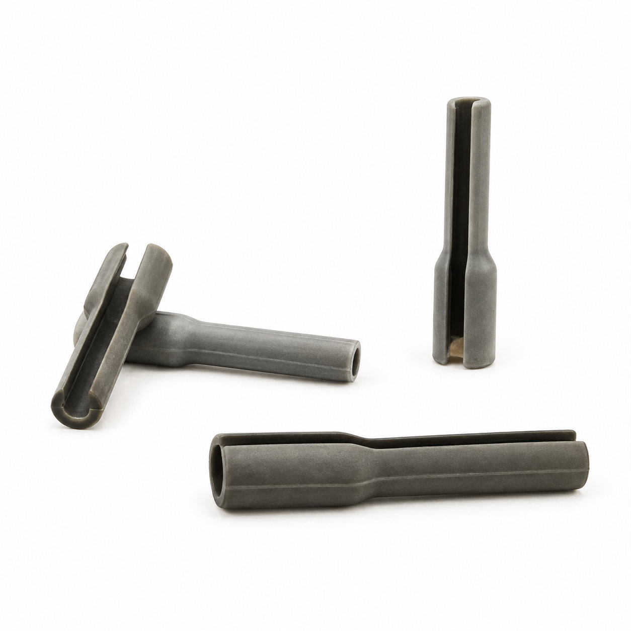 Industrial molded compression silicone rubber sleeve