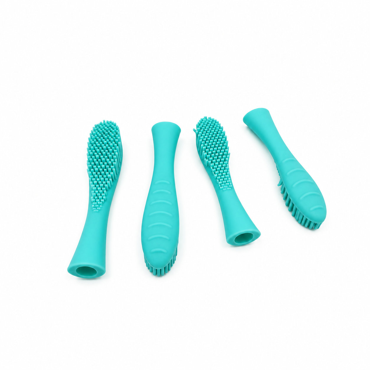 Custom food grade silicone bristles of toothbrush