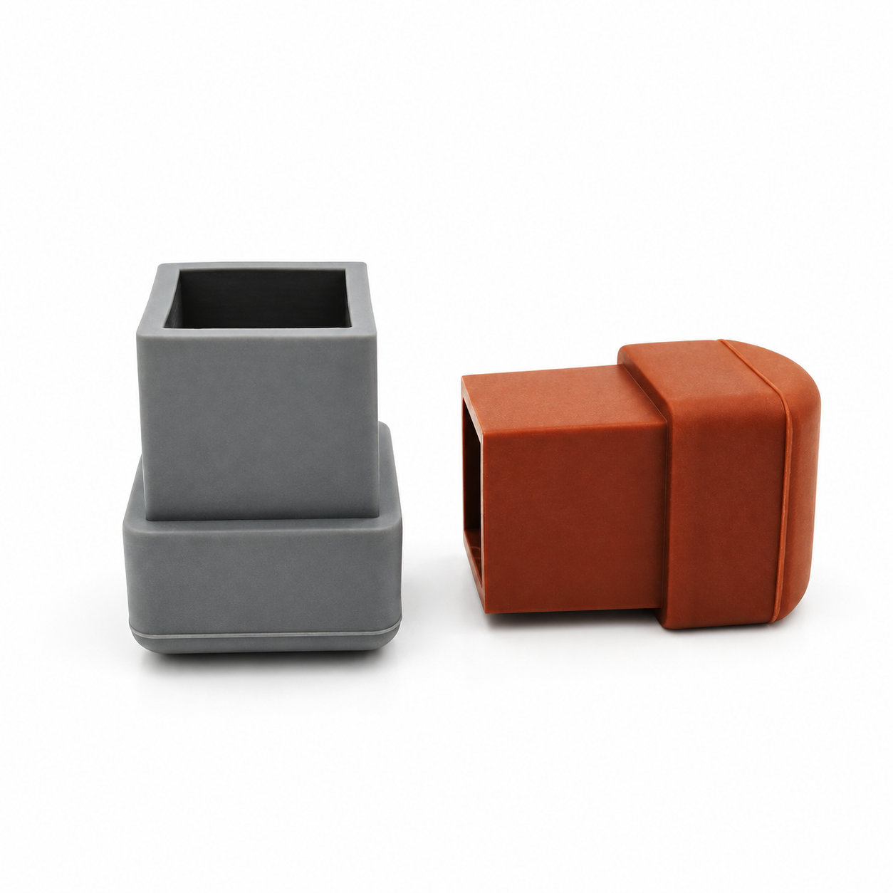 Custom plastic chair bumpers legs protection anti collision rubber feet