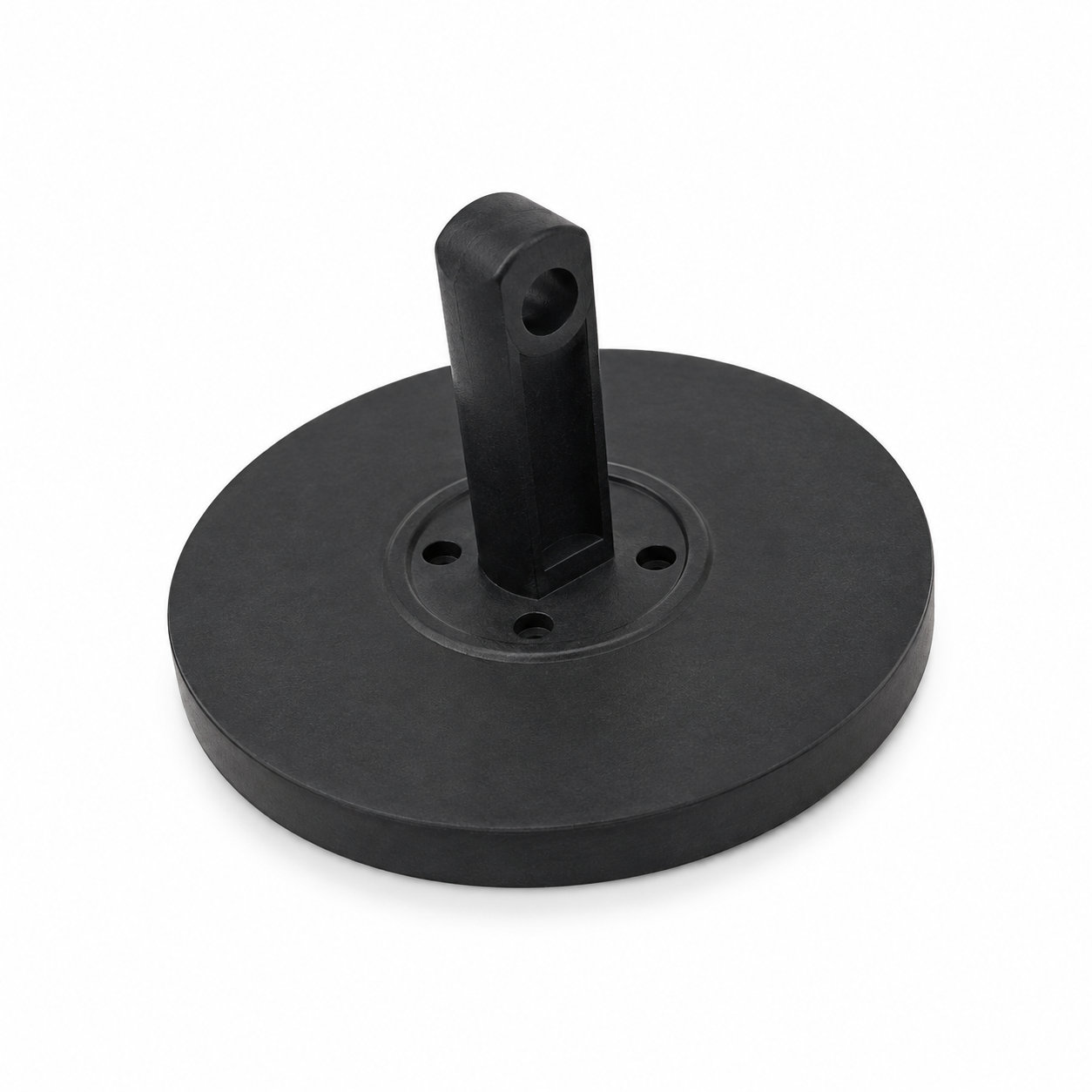 Custom rubber suction cup with plastic hooks