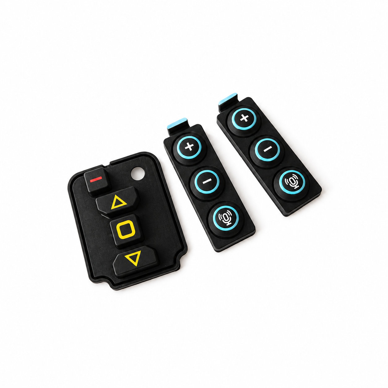 silicone single buttons/rubber keypads for toy car