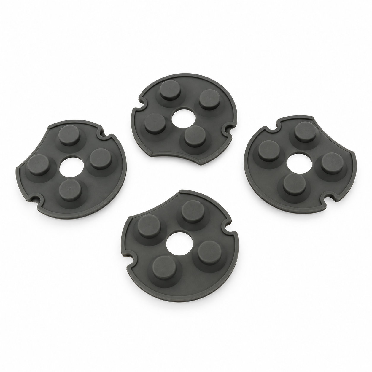Molded auto built-in rubber buttons/silicone prototype buttons