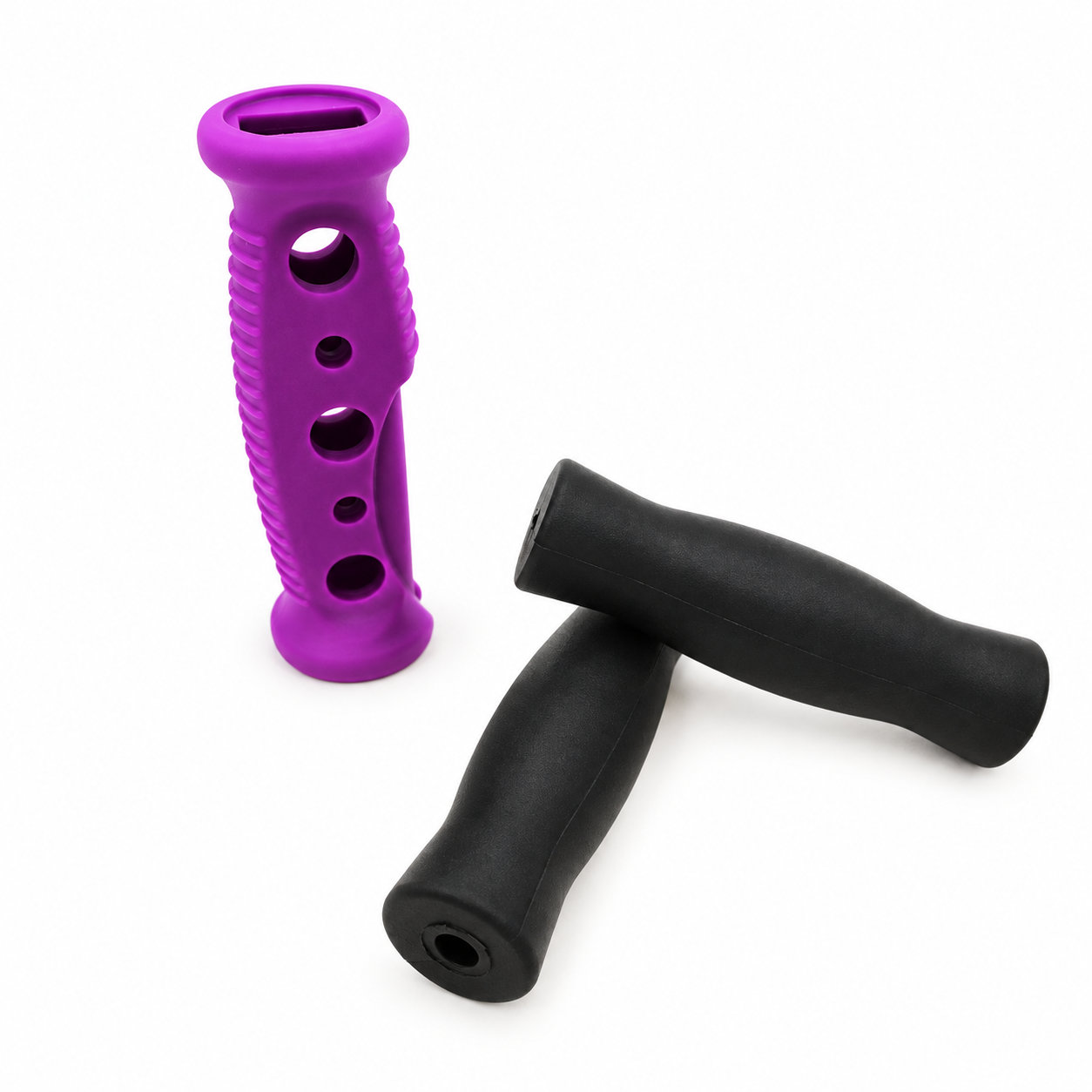 Rubber silicone handle grips tools for shovels