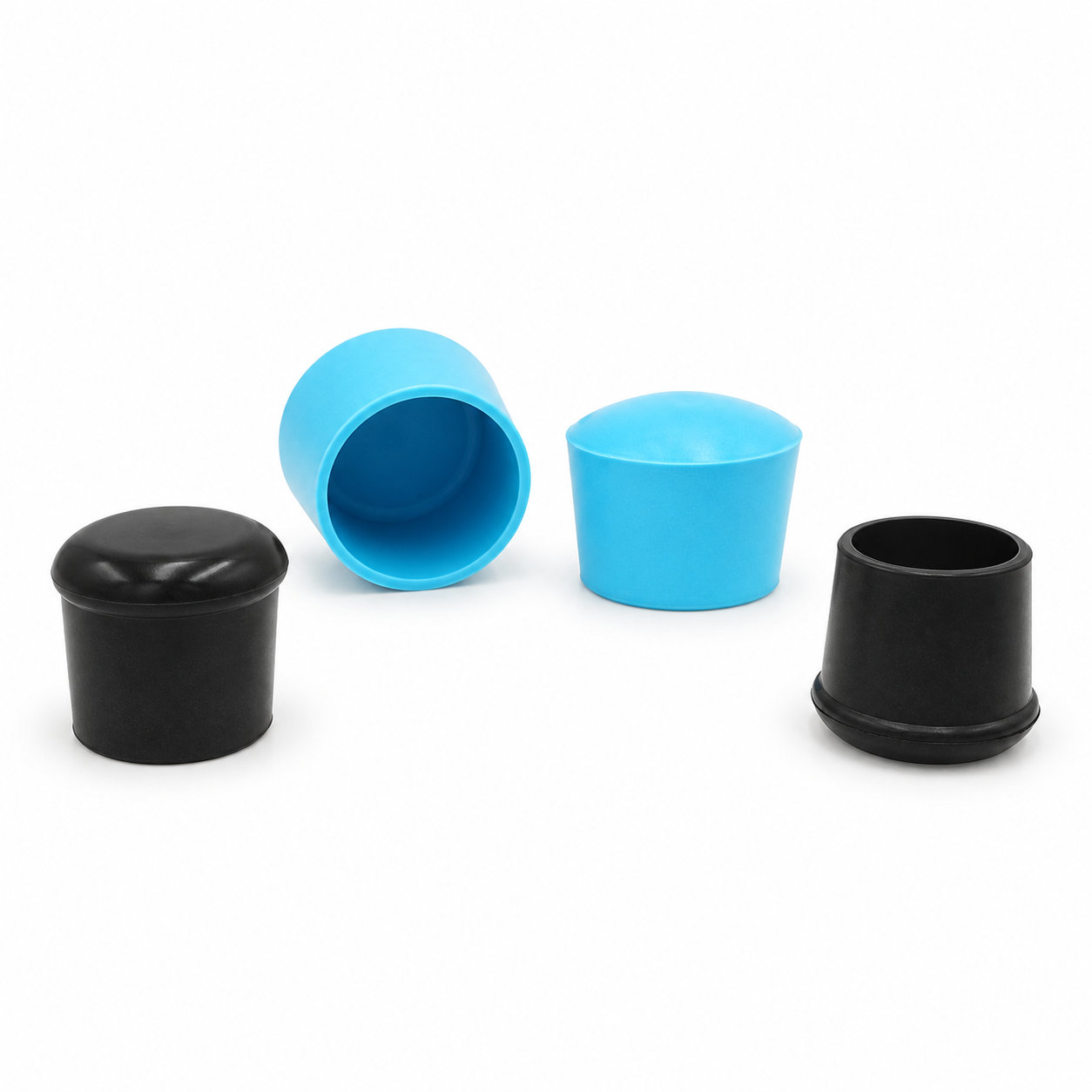 Factory custom made molded rubber tip foot chair
