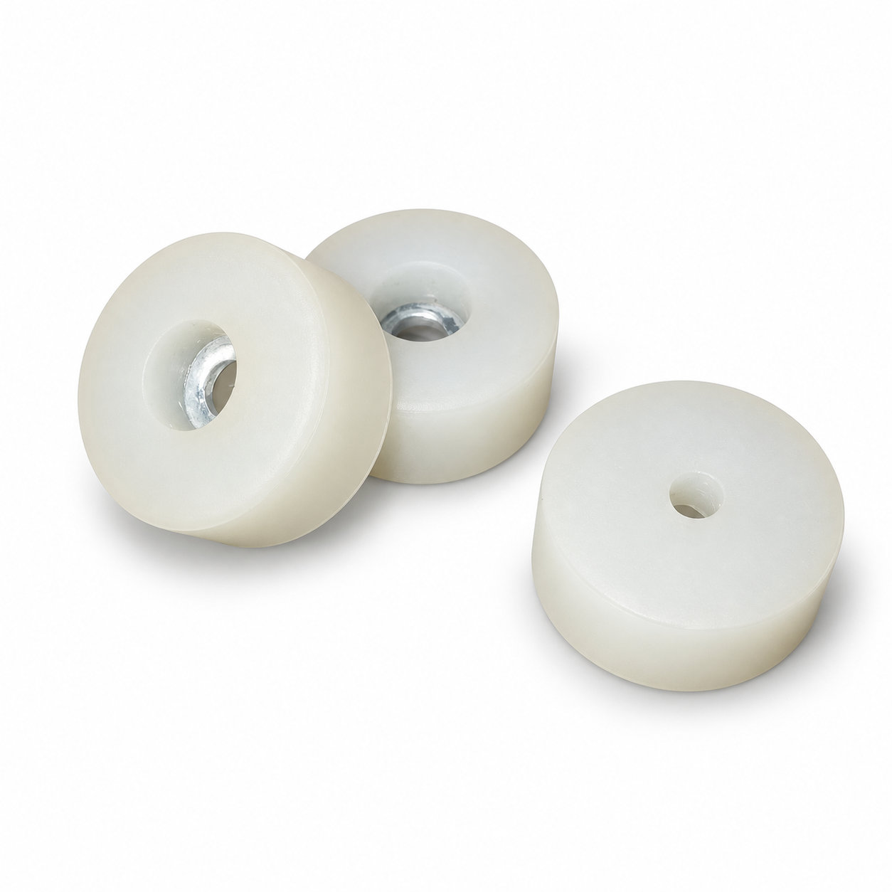 Small diameter rubber cone tips feet for cutting boards