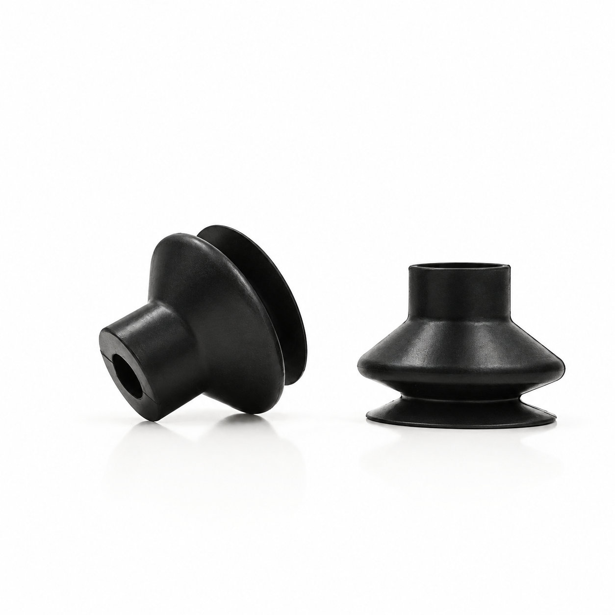 Custom made bellow vacuum silicone rubber suction cups