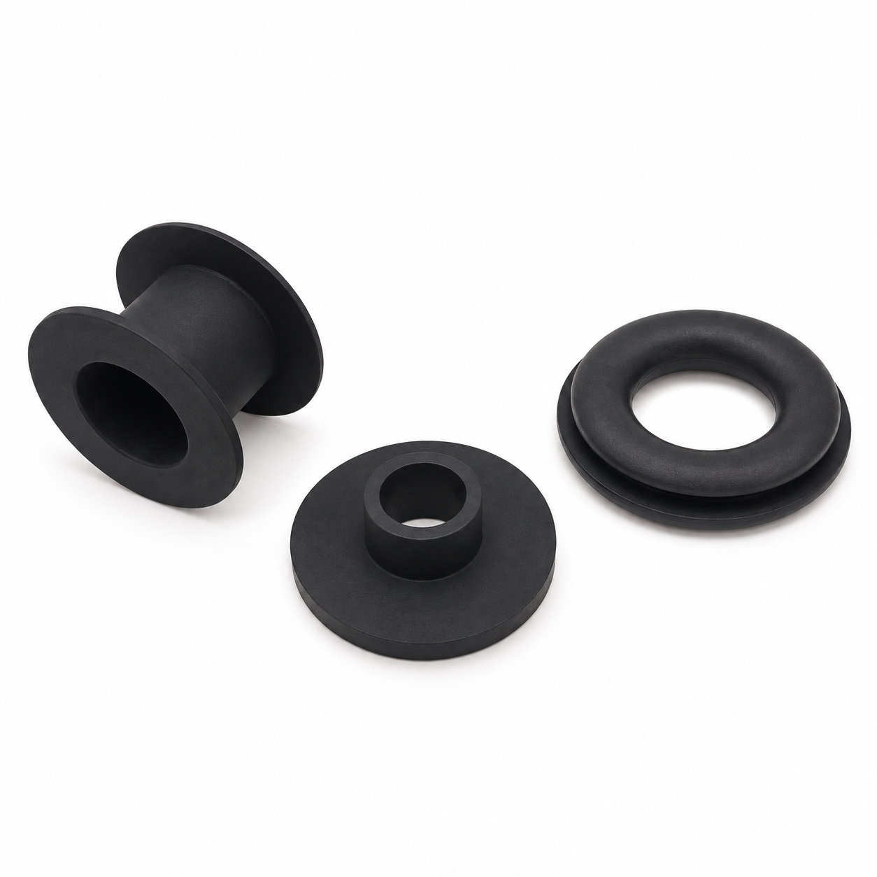 Custom made high temp cable rubber grommet