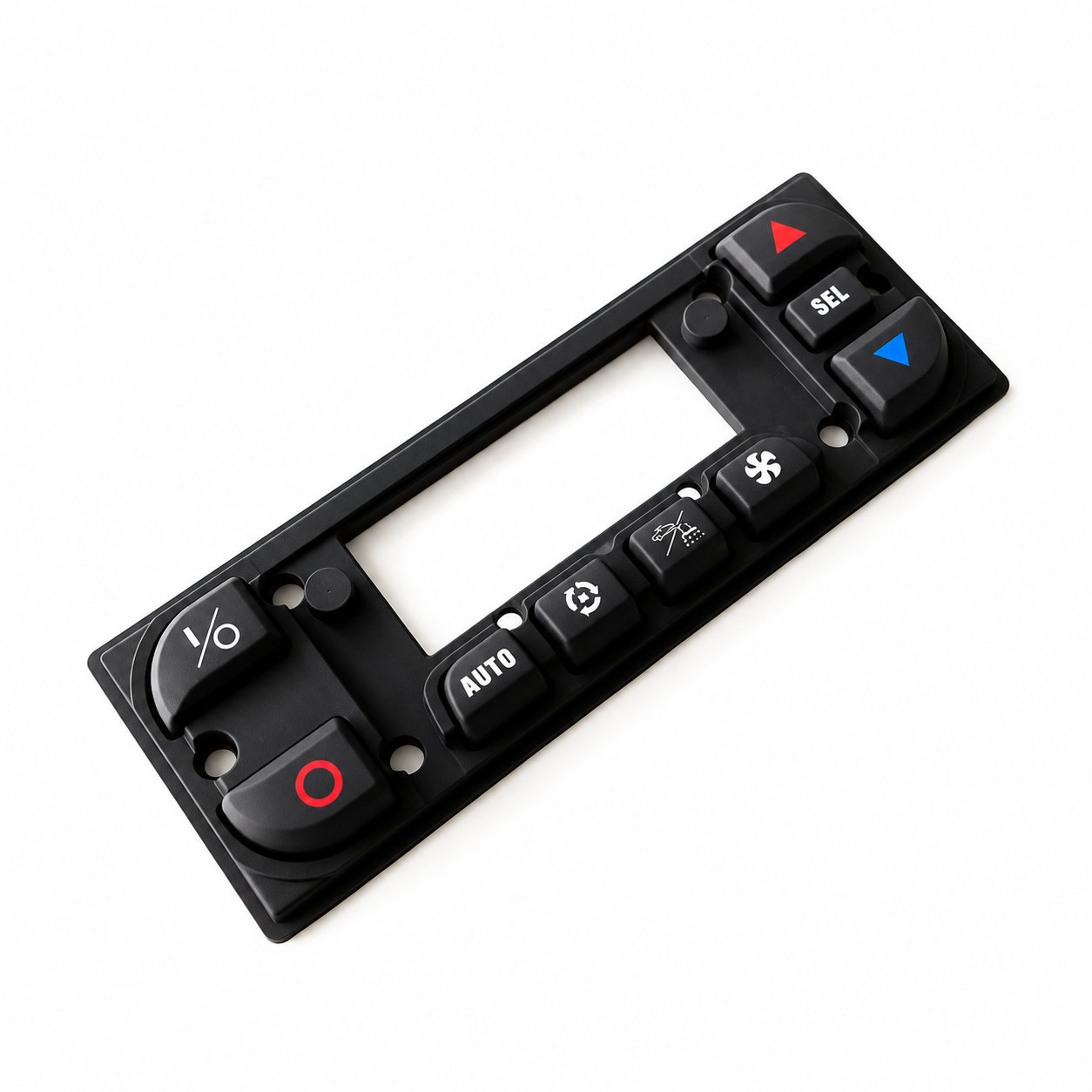 Industrial equipment rubber push button silicone keypad