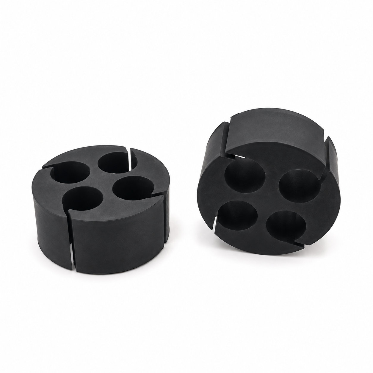 Custom Made Rubber Multi-entry Grommet Four Holes