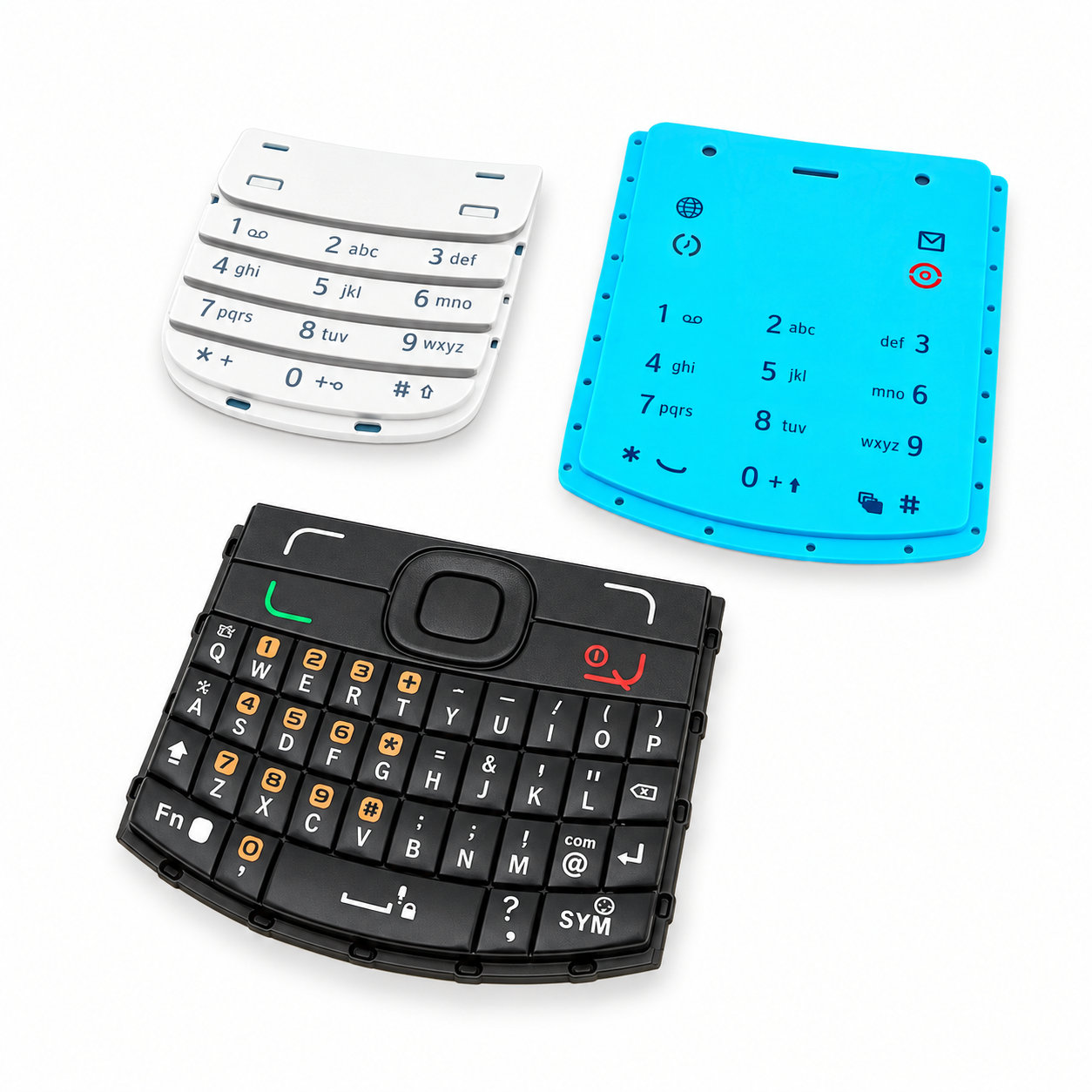 OEM custom high accurate rubber button silicone keypad