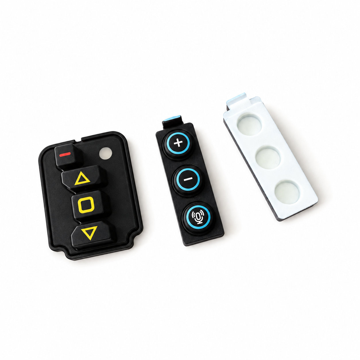 High quality rubber silicone buttons/industrial function keypad