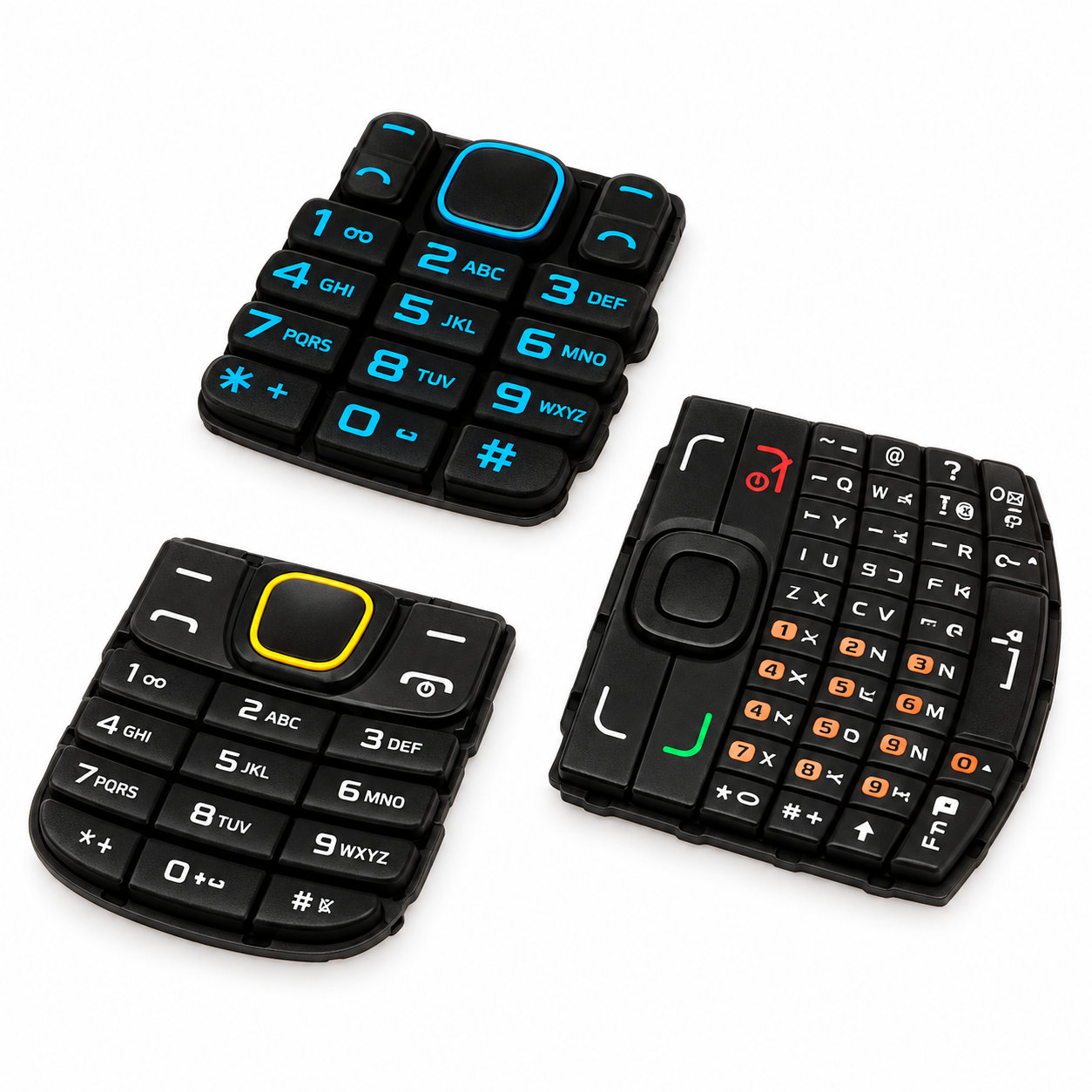 High quality silicone buttons/rubber mobile phone keypad