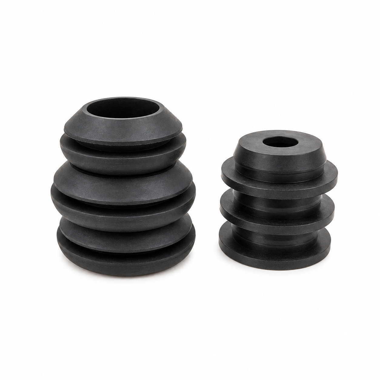 Black rubber silicone grommet/industrial waterproof grommets
