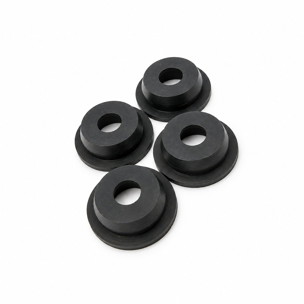 Heat-resistant automotive cable sealing grommet for engine