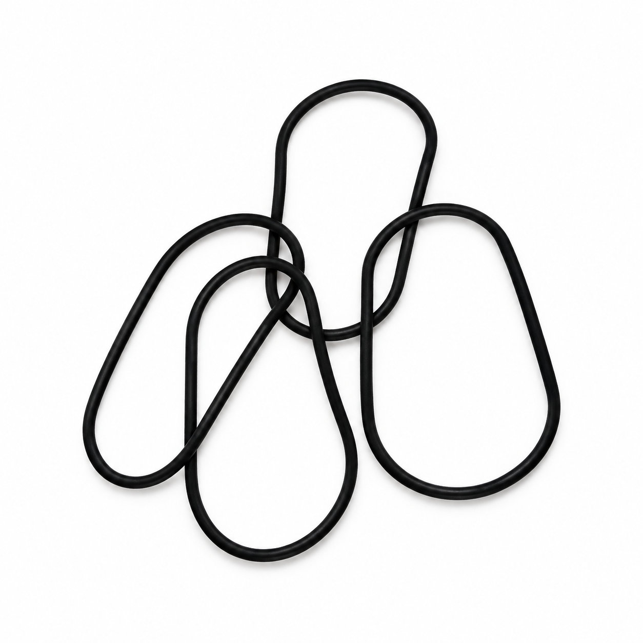Custom waterproof silicone rubber oval washer/O-ring