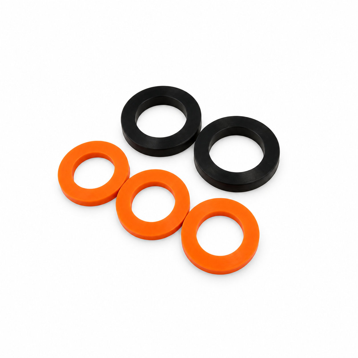 Flat NBR rubber gasket and O-ring for machine sealing