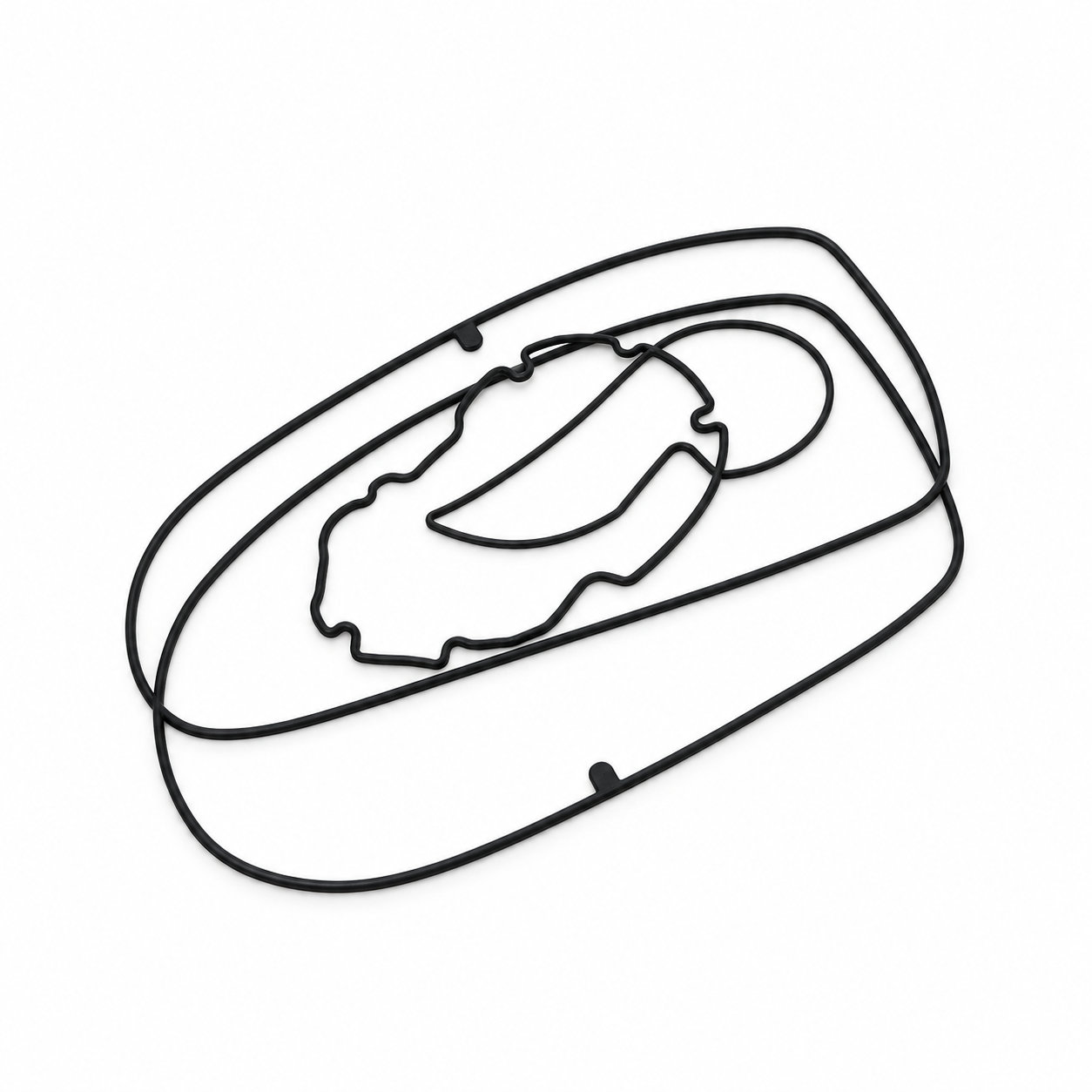 Custom EPDM rubber gasket/thin washer for Hi-fi equipment