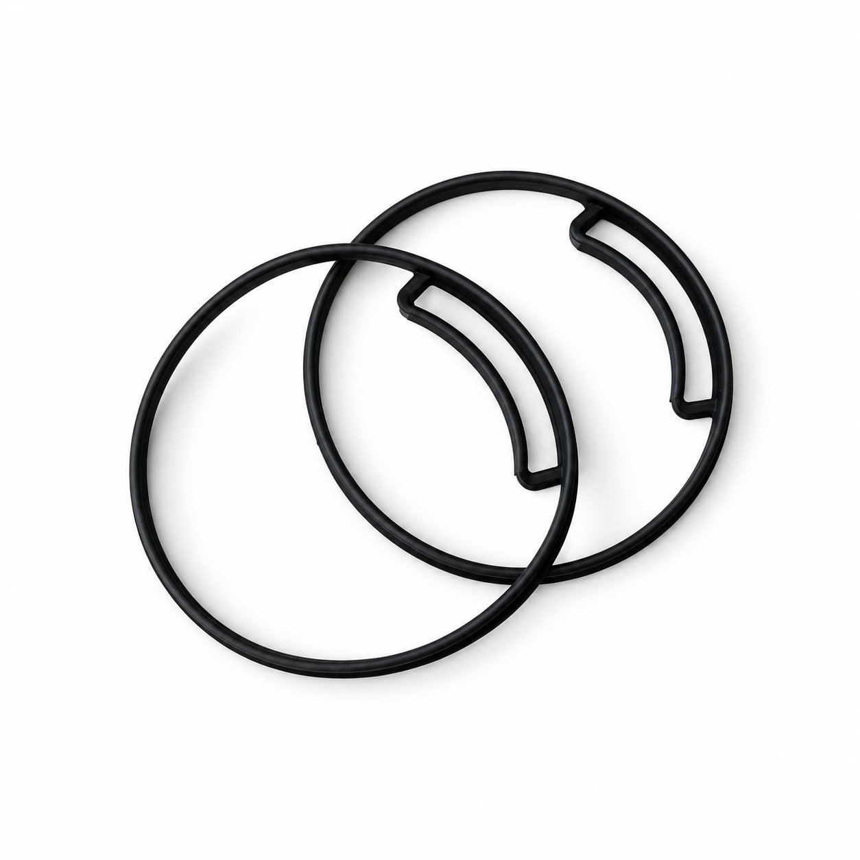 Heat-resistant rubber gasket/washer for machine sealing