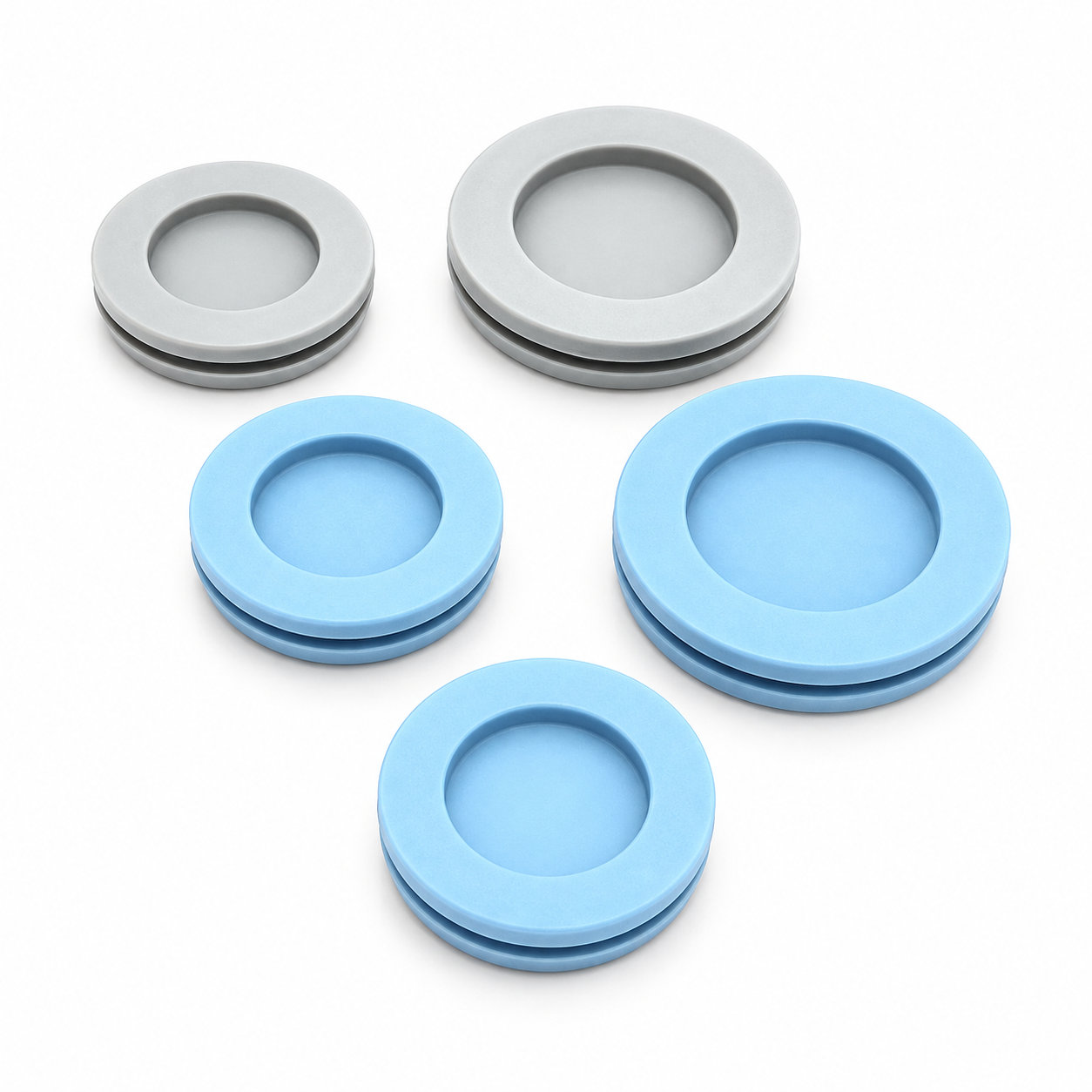 Molded industrial rubber seal grommet/round rubber washer