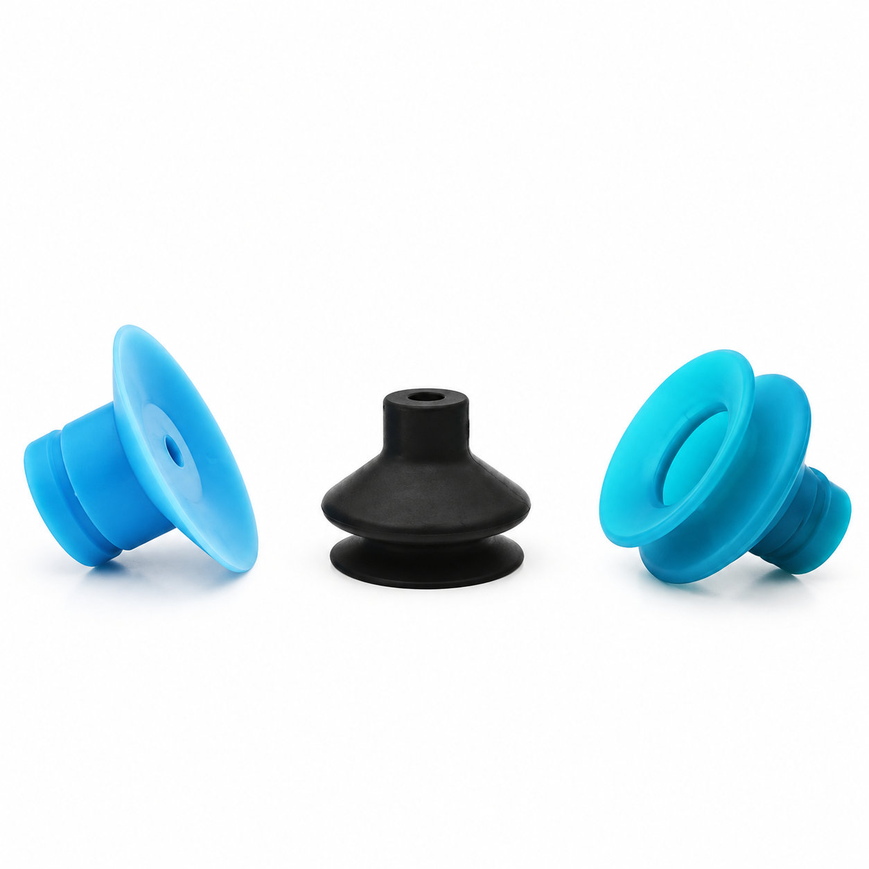 Custom silicone rubber types of vacuum suction cups