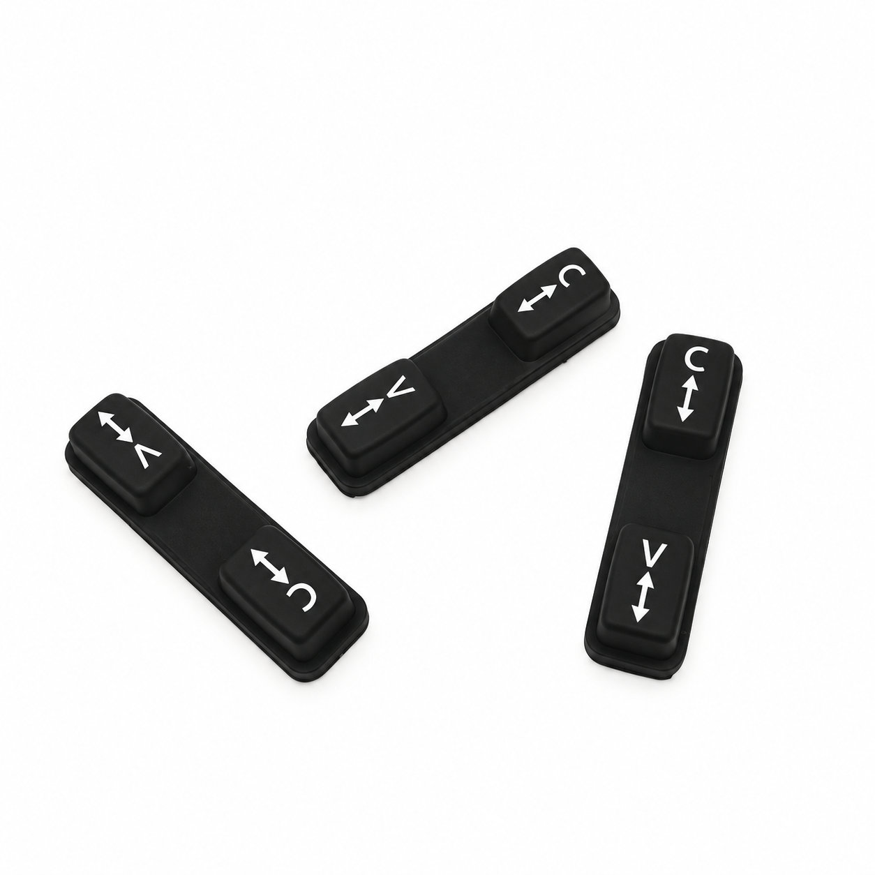 Custom rubber silicone numeric elastomer keypad vent
