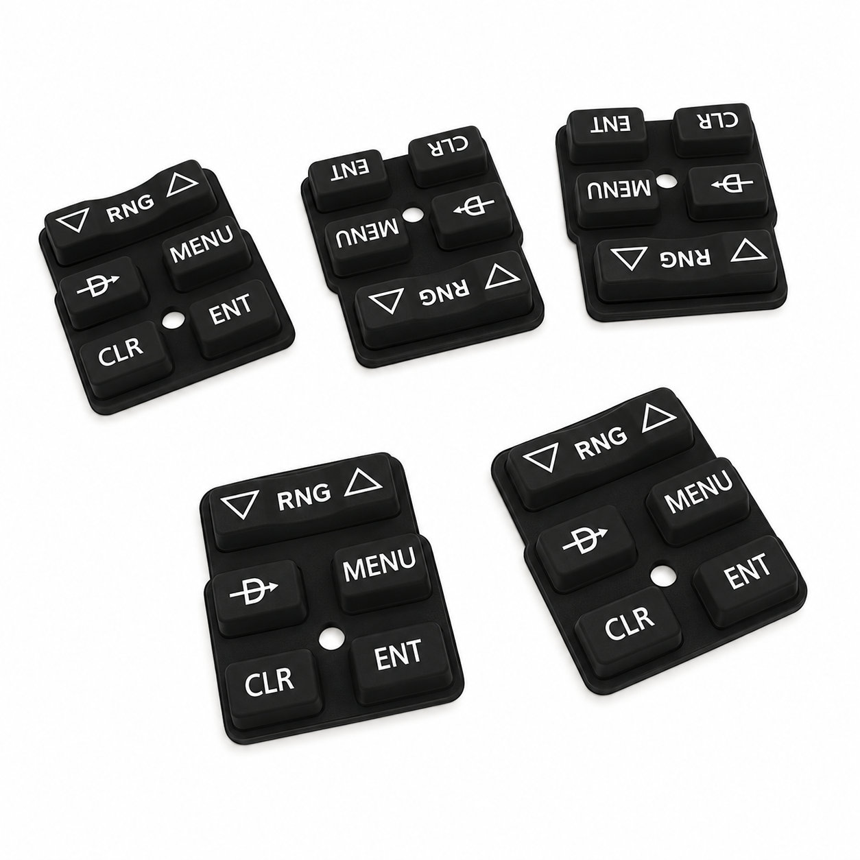 Silicone rubber waterproof keypad silicone coatings for laptop