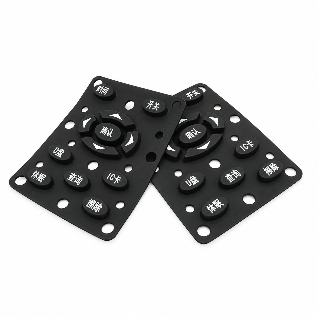 Custom made rubber keypad button silicone keypads prototype