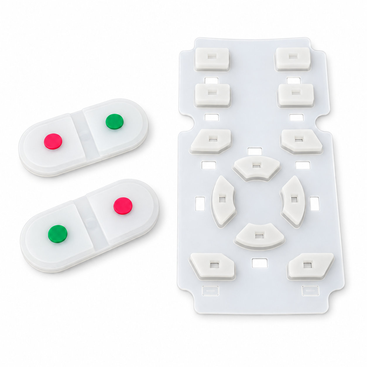 Customized high abrasion resistance silicone push buttons cover